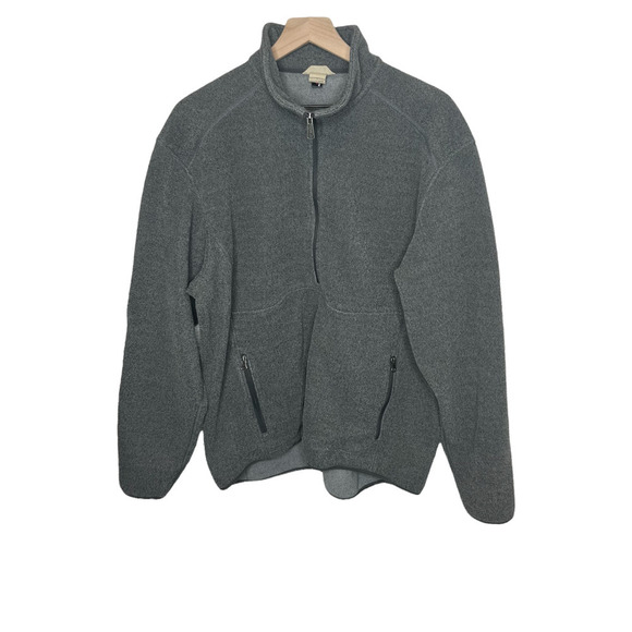 Duluth Trading Co Other - DULUTH TRADING CO Men's POLARTEC Fleece Pullover Jacket Pockets Gray Large